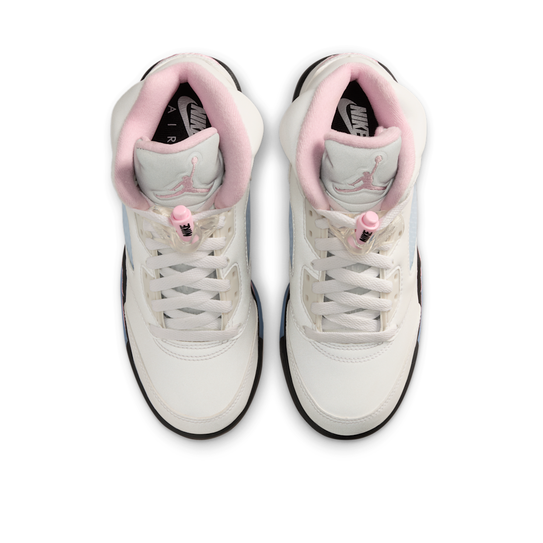 Overkicks - Air Jordan 5 Retro Medium Soft Pink (GS) (HQ7980-102) - imagen 3