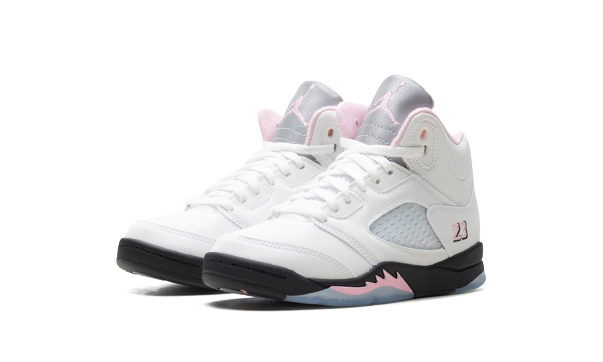 Overkicks - Air Jordan 5 Retro Medium Soft Pink (PS) (HQ7979-102) - imagen 2