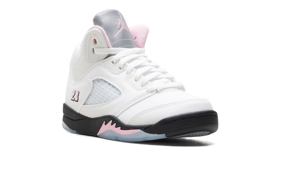 Overkicks - Air Jordan 5 Retro Medium Soft Pink (PS) (HQ7979-102) - imagen 7