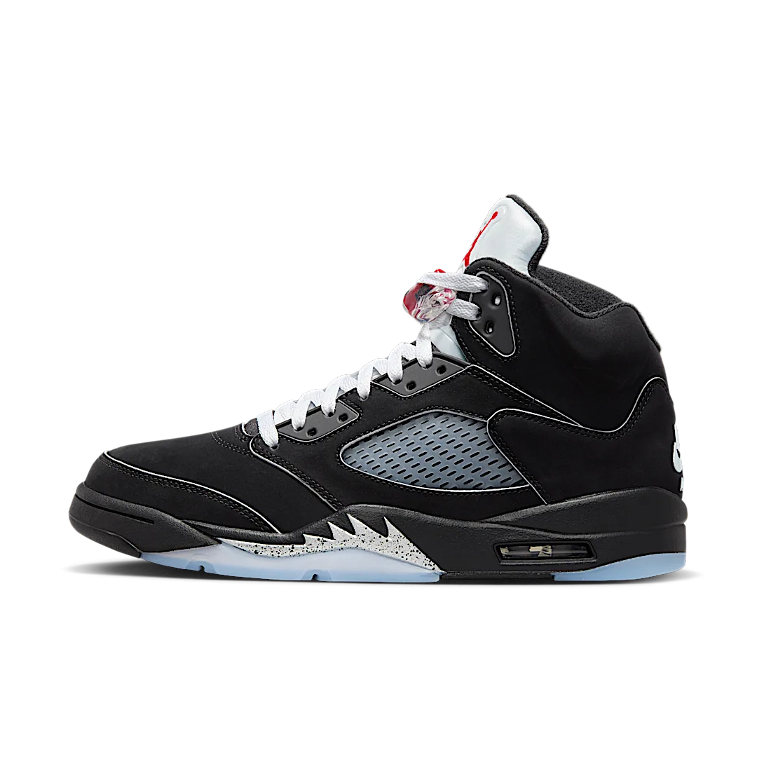 Overkicks - Air Jordan 5 Retro OG Black Metallic Reimagined (GS) (HF3976-001) - vista lateral