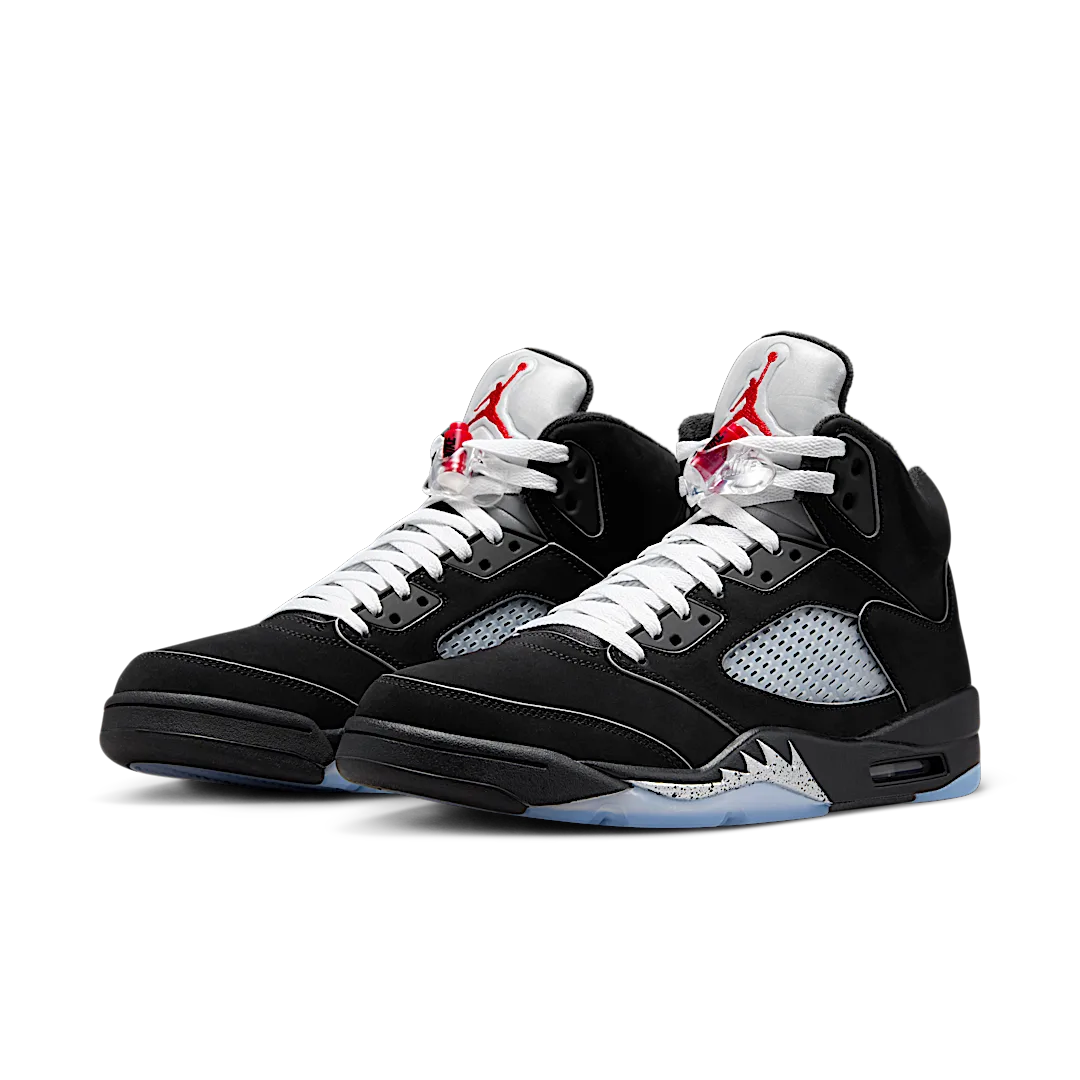 Overkicks - Air Jordan 5 Retro OG Black Metallic Reimagined (GS) (HF3976-001) - imagen 2