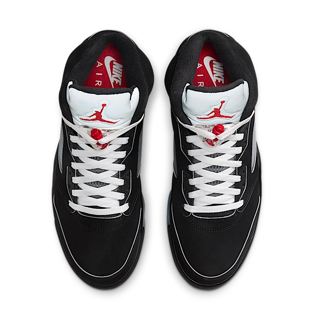 Overkicks - Air Jordan 5 Retro OG Black Metallic Reimagined (GS) (HF3976-001) - imagen 3