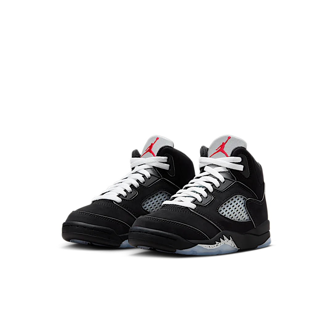 Overkicks - Air Jordan 5 Retro OG Black Metallic Reimagined (PS) (HF3978-001) - imagen 2