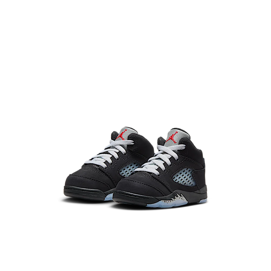 Overkicks - Air Jordan 5 Retro OG Black Metallic Reimagined (TD) (HF3977-001) - imagen 2