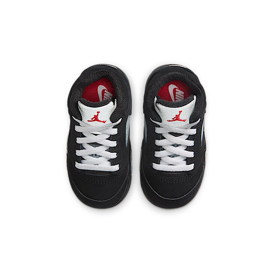 Overkicks - Air Jordan 5 Retro OG Black Metallic Reimagined (TD) (HF3977-001) - imagen 3