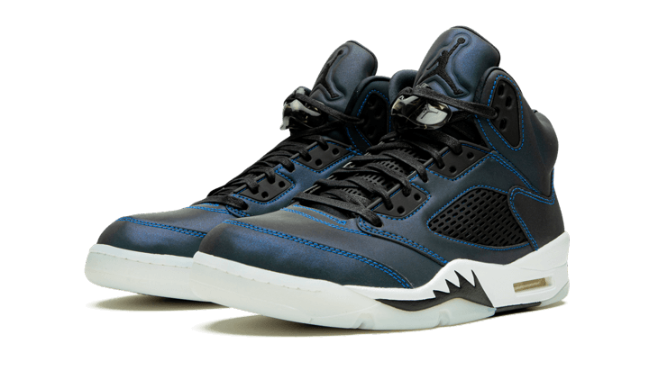 Overkicks - Air Jordan 5 Retro Oil Grey (CD2722-001) - vista trasera