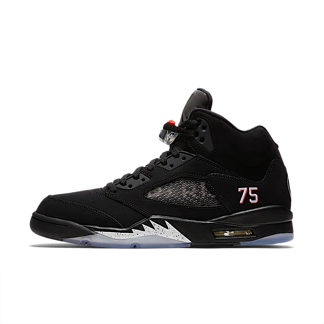 Overkicks - Air Jordan 5 Retro Paris Saint-Germain (AV9175-001) - vista lateral