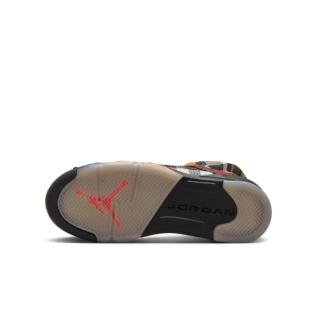 Overkicks - Air Jordan 5 Retro Plaid (GS) (FD4814-008) - imagen 4