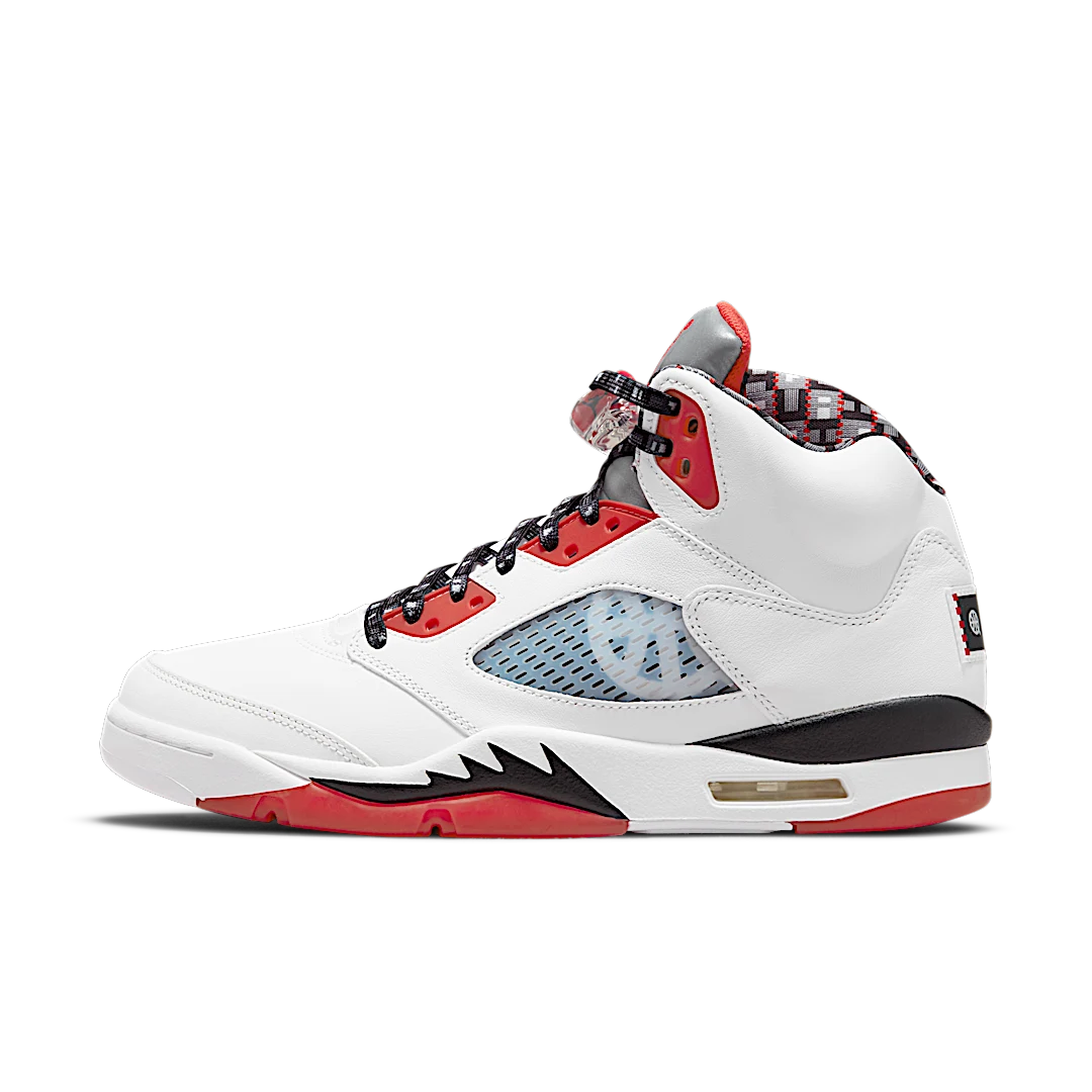 Overkicks - Air Jordan 5 Retro Quai 54 (2021) (DJ7903-106) - vista lateral