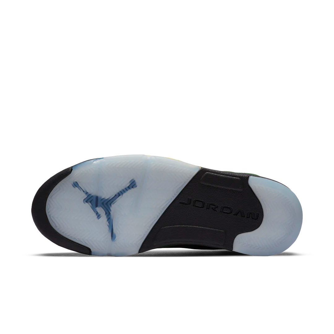 Overkicks - Air Jordan 5 Retro SE Oregon (CK6631-307) - detalle suela