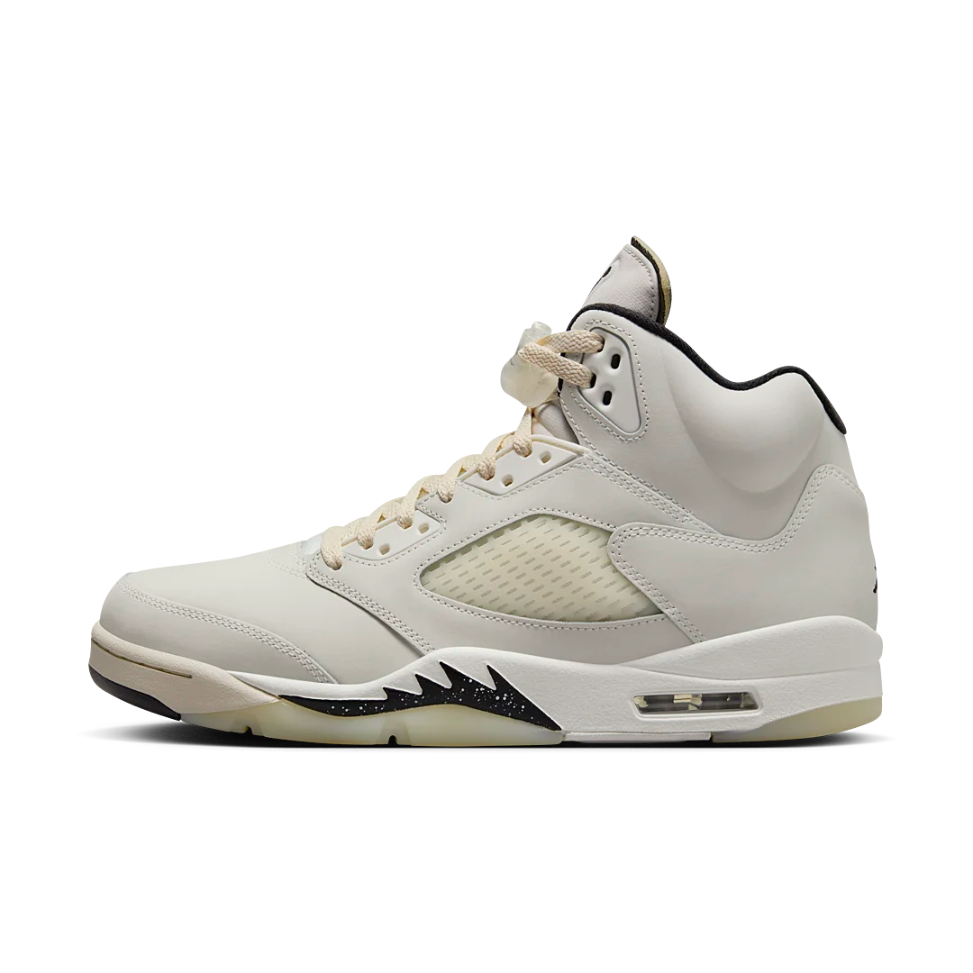 Overkicks - Air Jordan 5 Retro SE Sail (FN7405-100) - vista lateral