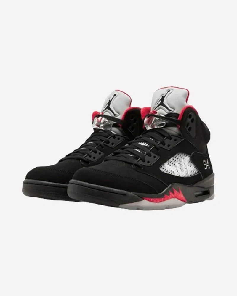 Overkicks - Air Jordan 5 Retro Supreme Black (824371-001) - imagen 2
