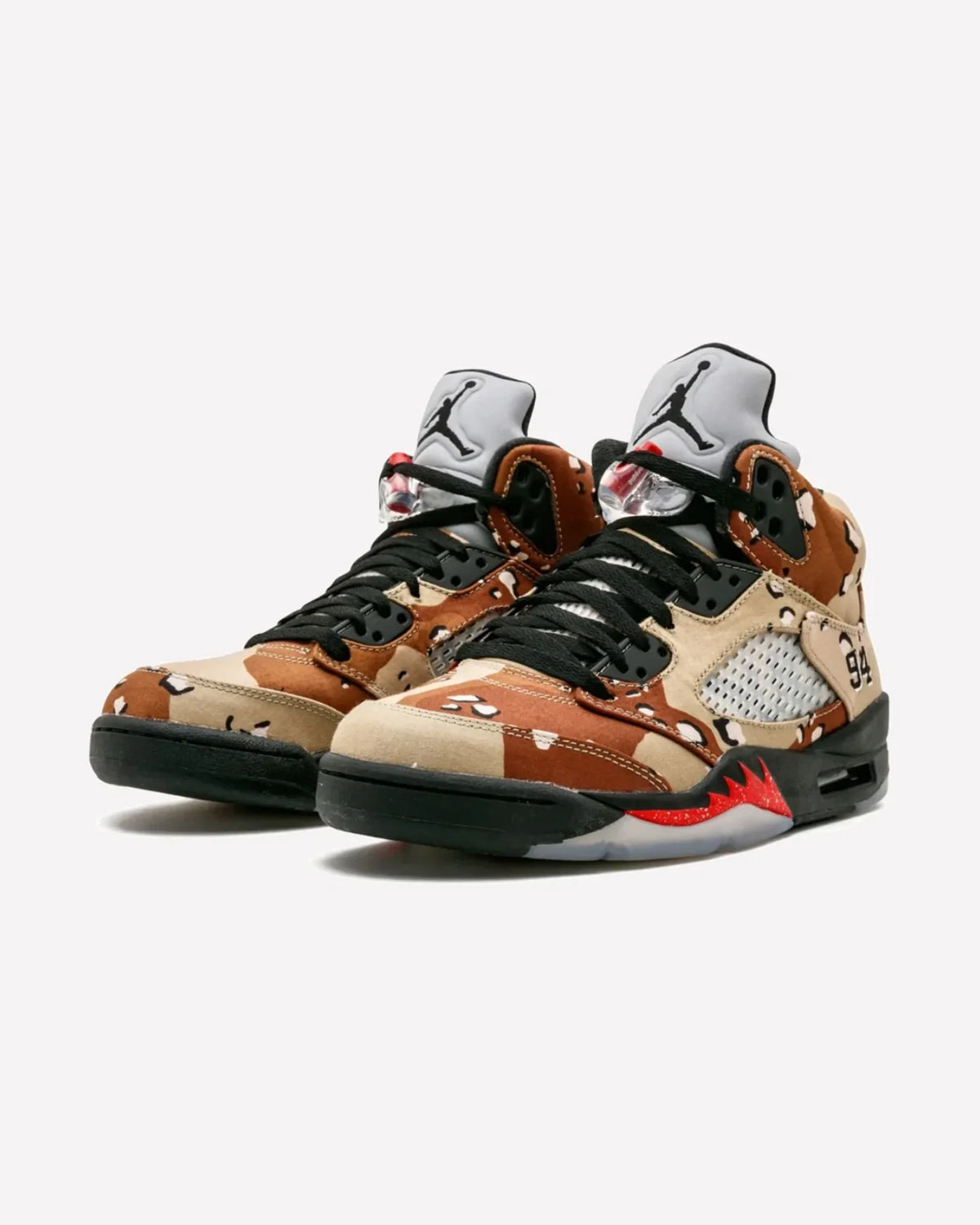 Overkicks - Air Jordan 5 Retro Supreme Desert Camo (824371-201) - imagen 2