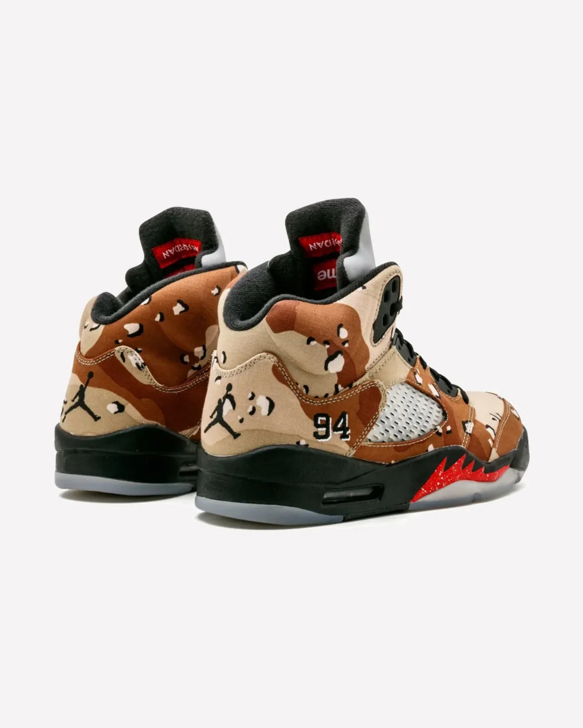 Overkicks - Air Jordan 5 Retro Supreme Desert Camo (824371-201) - imagen 3