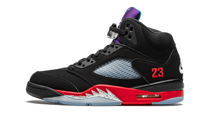 Overkicks - Air Jordan 5 Retro Top 3 (CZ1786-001) - vista lateral