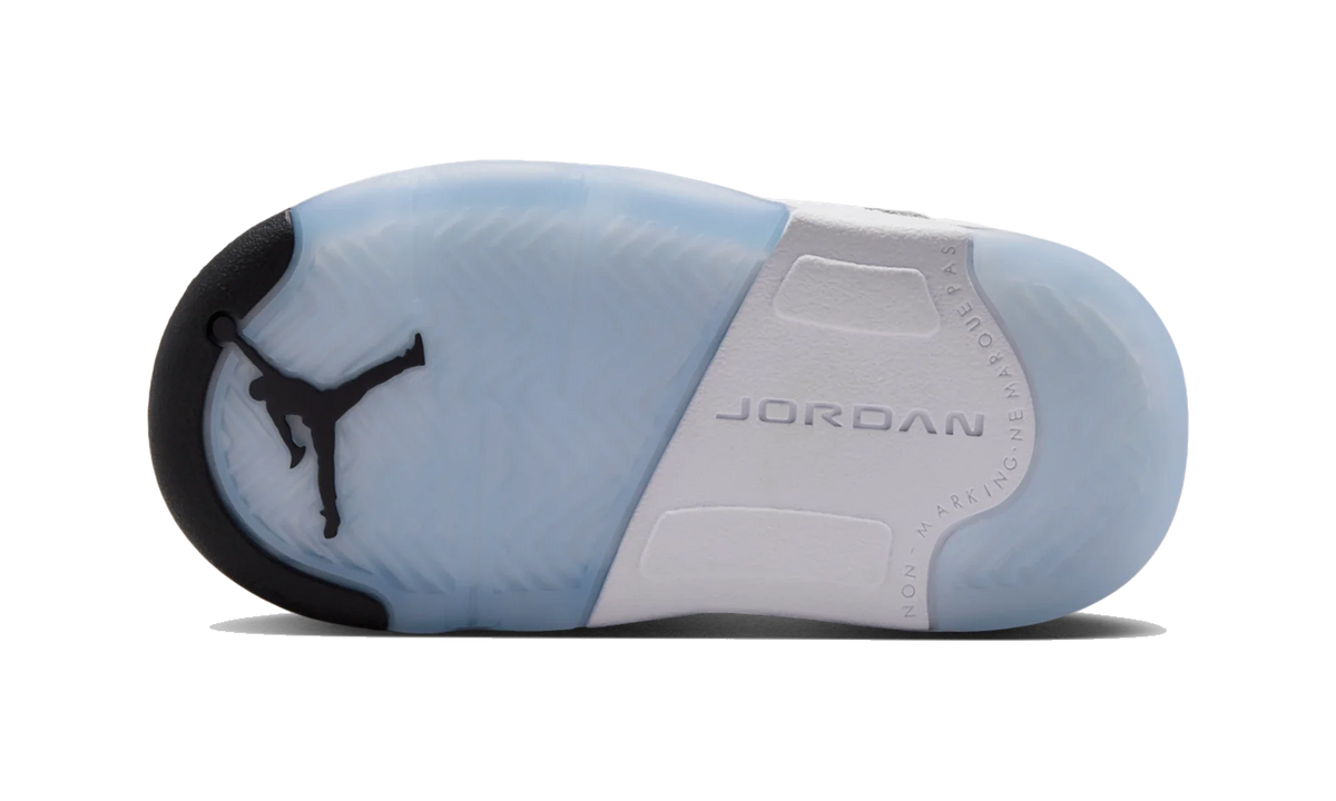 Overkicks - Air Jordan 5 Retro White Metallic (2026) (TD) (HQ7981-103) - imagen 3