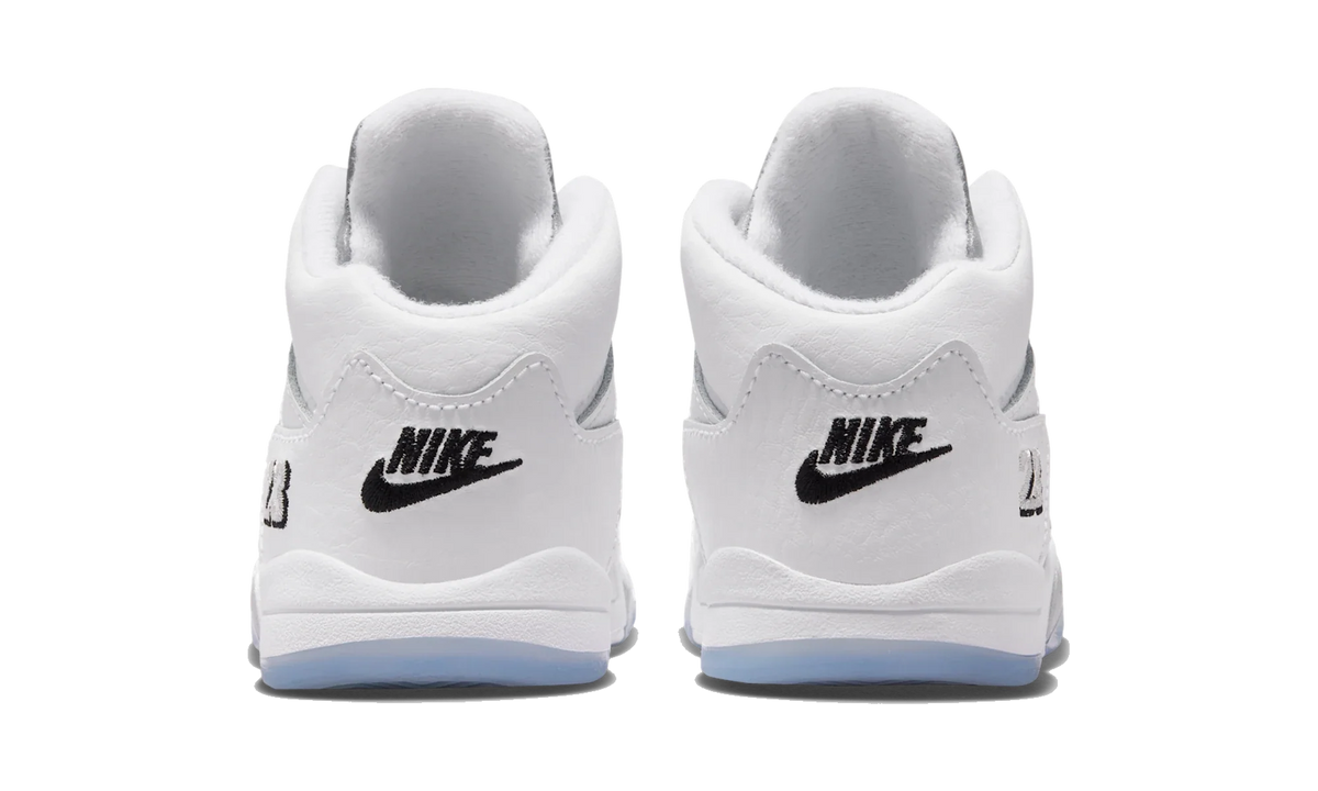 Overkicks - Air Jordan 5 Retro White Metallic (2026) (TD) (HQ7981-103) - imagen 6