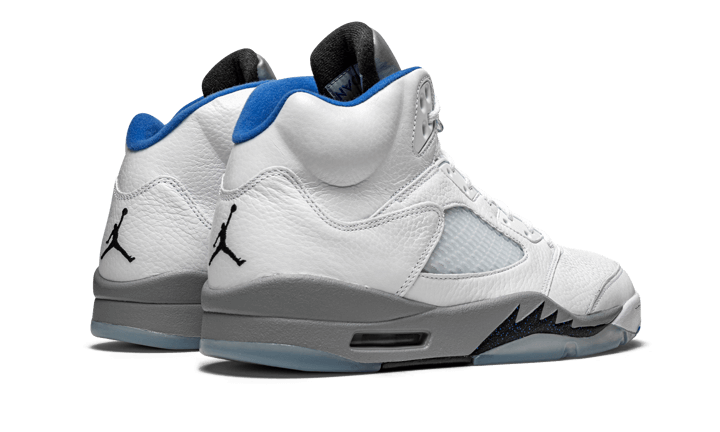 Overkicks - Air Jordan 5 Retro White Stealth (2021) (DD0587-140) - par completo