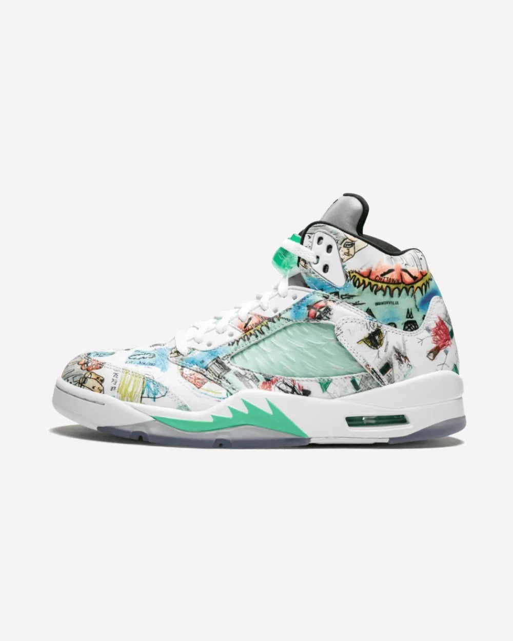 Overkicks - Air Jordan 5 Retro Wings (AV2405-900) - vista lateral