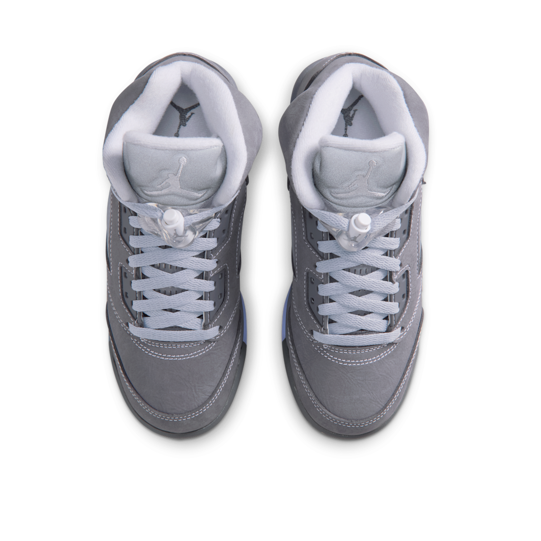 Overkicks - Air Jordan 5 Retro Wolf Grey (2026) (GS) (440888-002) - imagen 3