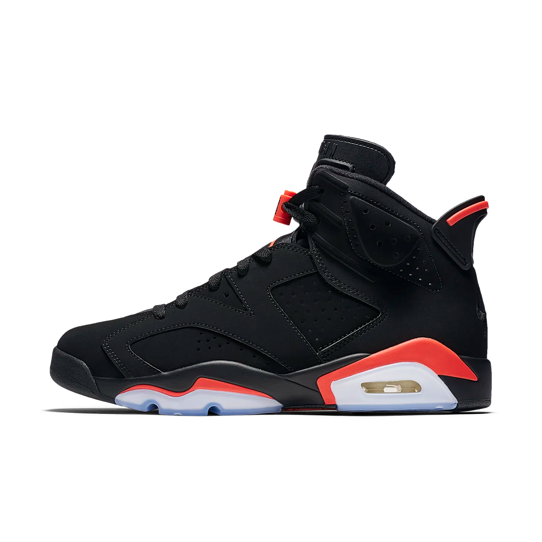 Overkicks - Air Jordan 6 Retro Black Infrared (2019) (384664-060) - vista lateral