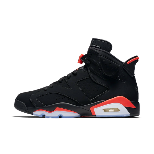 Overkicks - Air Jordan 6 Retro Black Infrared (2019) (384664-060) - vista lateral