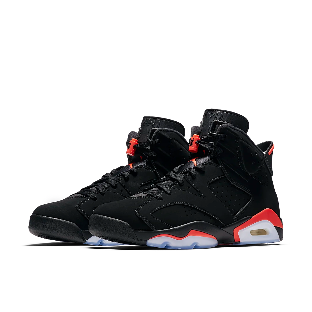 Overkicks - Air Jordan 6 Retro Black Infrared (2019) (384664-060) - vista trasera