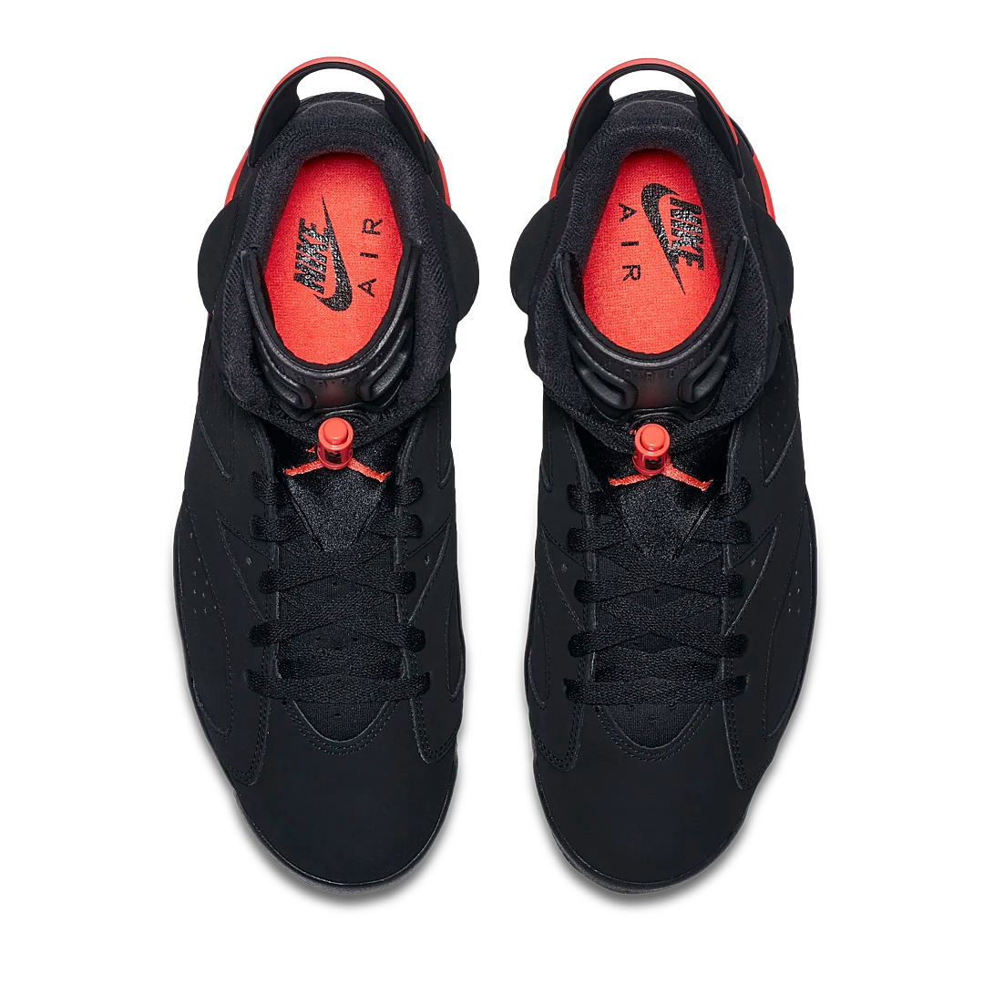Overkicks - Air Jordan 6 Retro Black Infrared (2019) (384664-060) - par completo