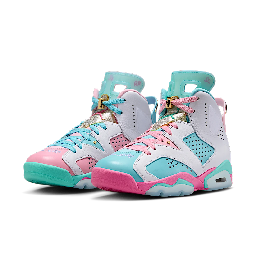 Overkicks - Air Jordan 6 Retro Doernbecher Jillian (IB6059-920) - vista trasera