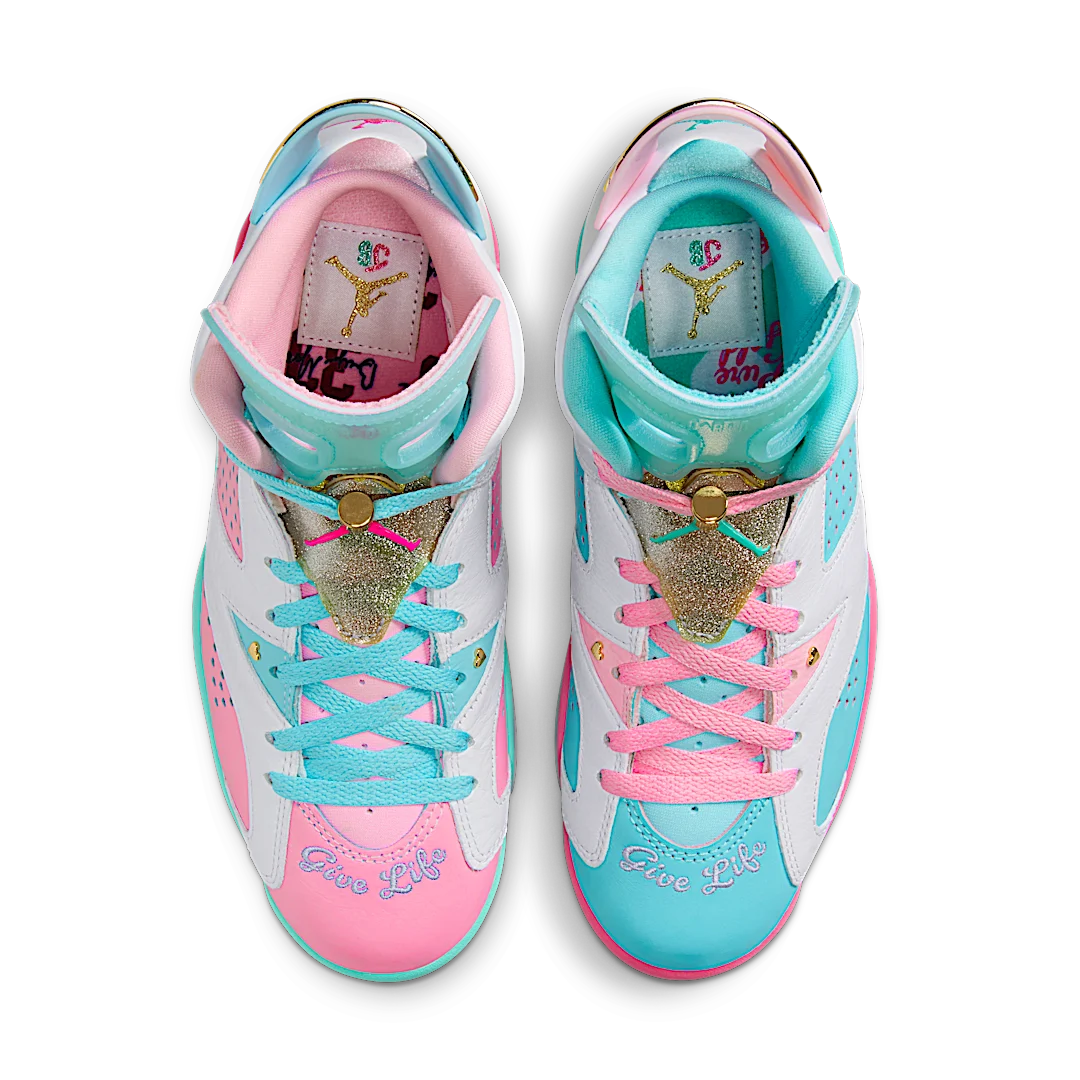 Overkicks - Air Jordan 6 Retro Doernbecher Jillian (IB6059-920) - par completo
