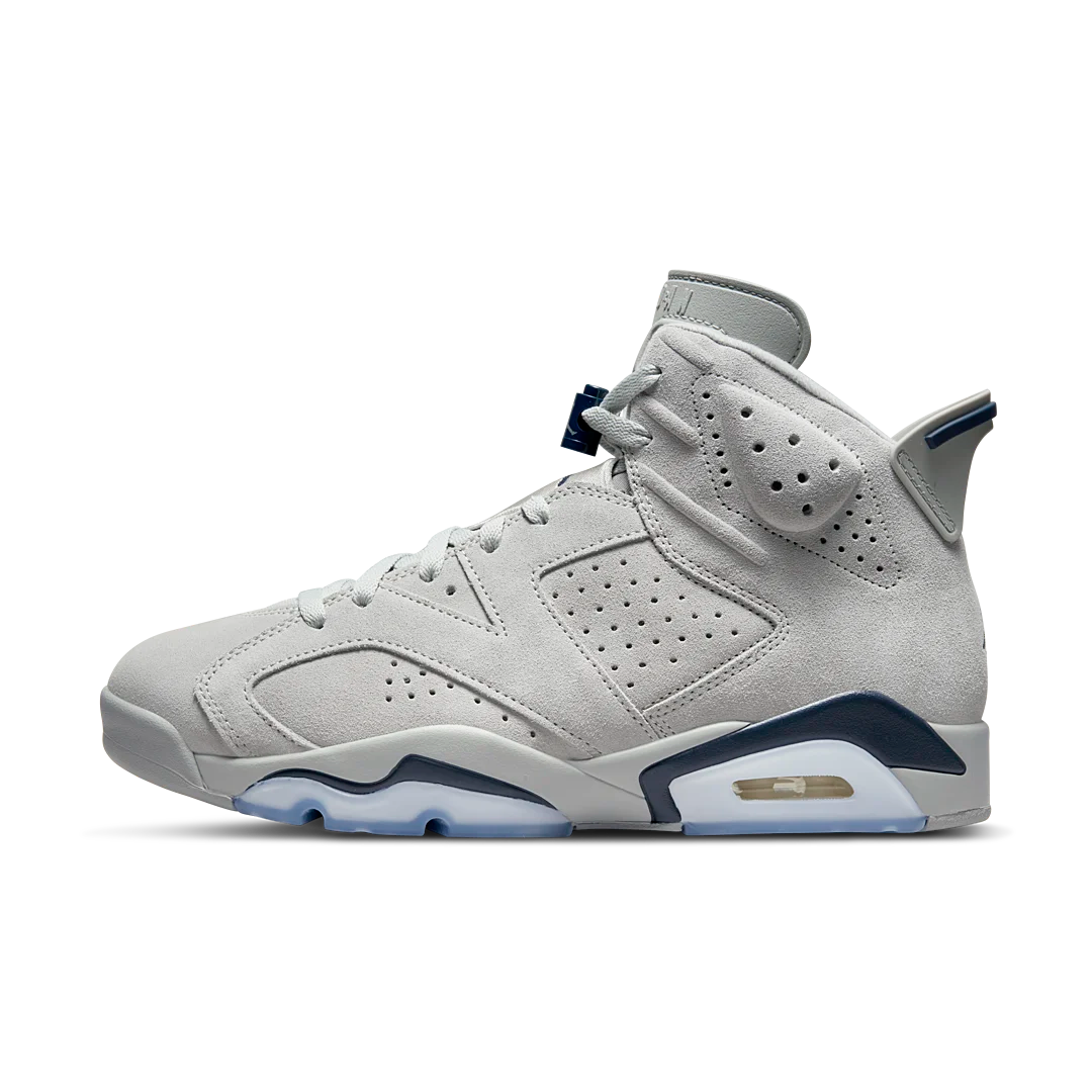 Overkicks - Air Jordan 6 Retro Georgetown (2022) (CT8529-012 / 384665-012) - vista lateral