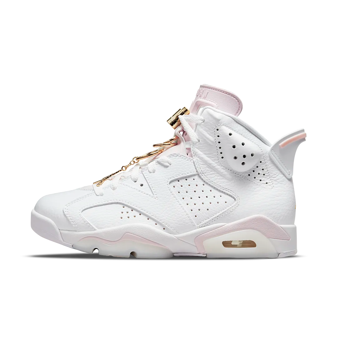 Overkicks - Air Jordan 6 Retro Gold Hoops (DH9696-100) - vista lateral