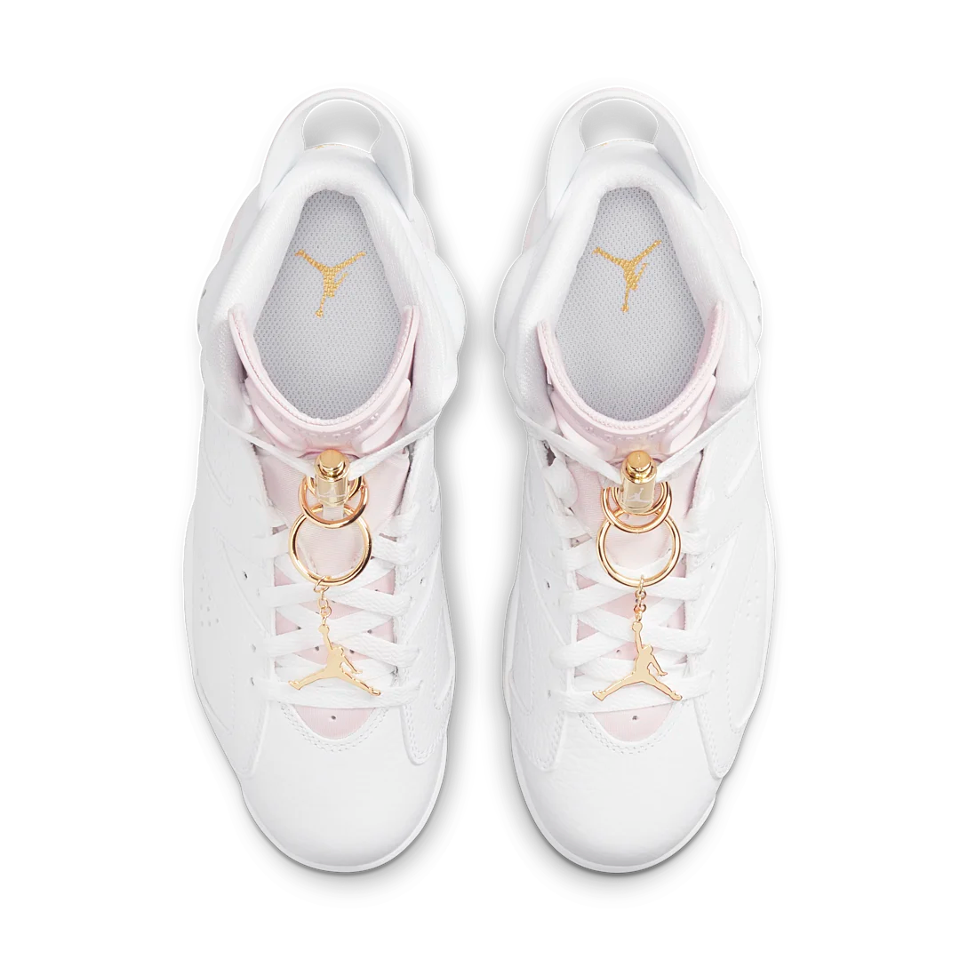 Overkicks - Air Jordan 6 Retro Gold Hoops (DH9696-100) - par completo