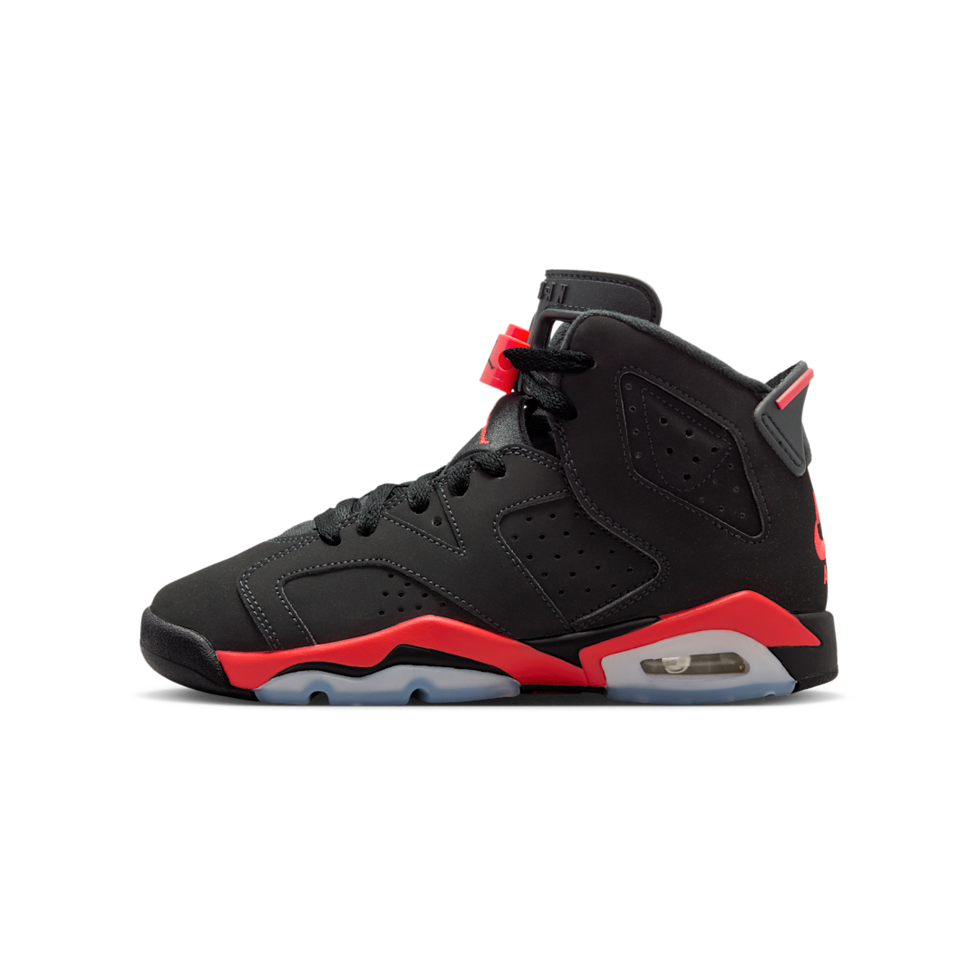 Overkicks - Air Jordan 6 Retro Infrared Salesman (IQ1275-001) - vista lateral