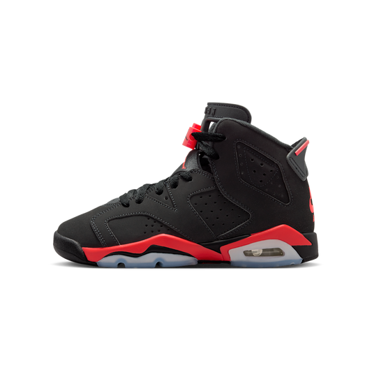 Overkicks - Air Jordan 6 Retro Infrared Salesman (IQ1275-001) - vista lateral