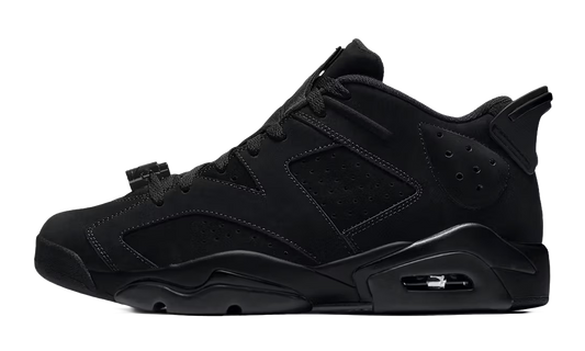 Overkicks - Air Jordan 6 Retro Low Blackout (IO9786-001) - vista lateral