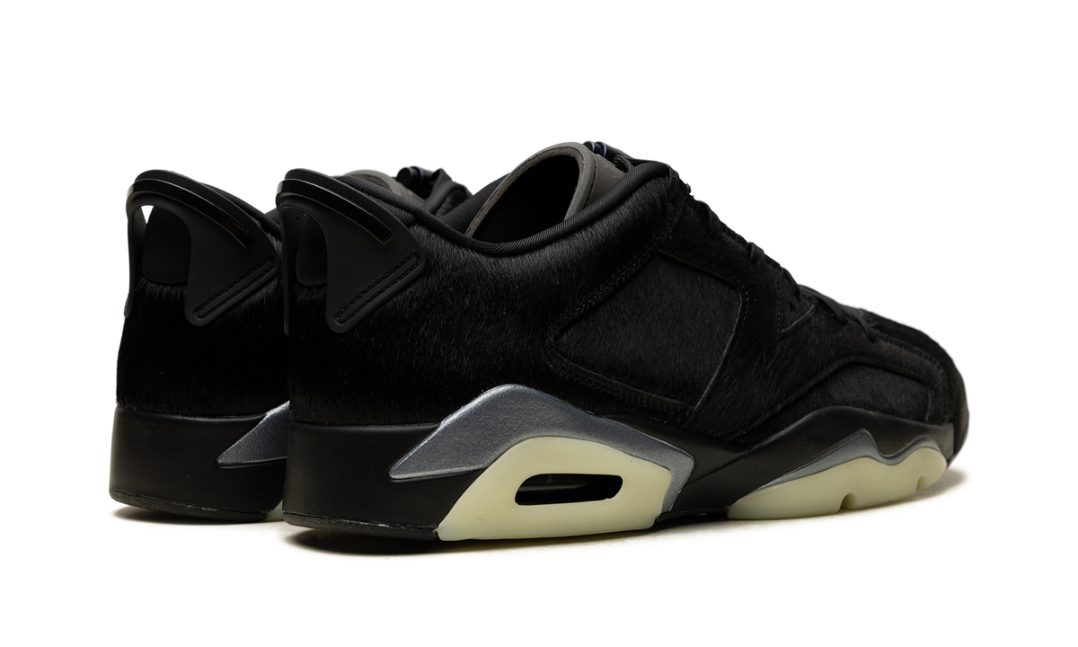 Overkicks - Air Jordan 6 Retro Low Blackout (IO9786-001) - detalle suela