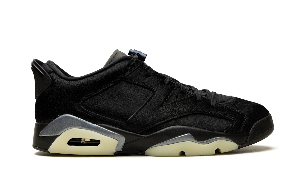 Overkicks - Air Jordan 6 Retro Low Blackout (IO9786-001) - detalle lateral interior