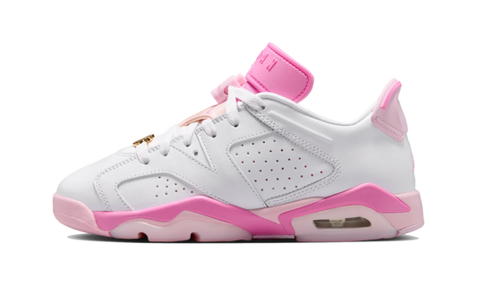 Overkicks - Air Jordan 6 Retro Low China Rose (GS) (IQ5976-100) - vista lateral
