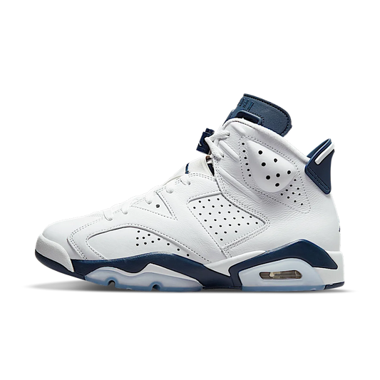 Overkicks - Air Jordan 6 Retro Midnight Navy (2022) (CT8529-141) - vista lateral