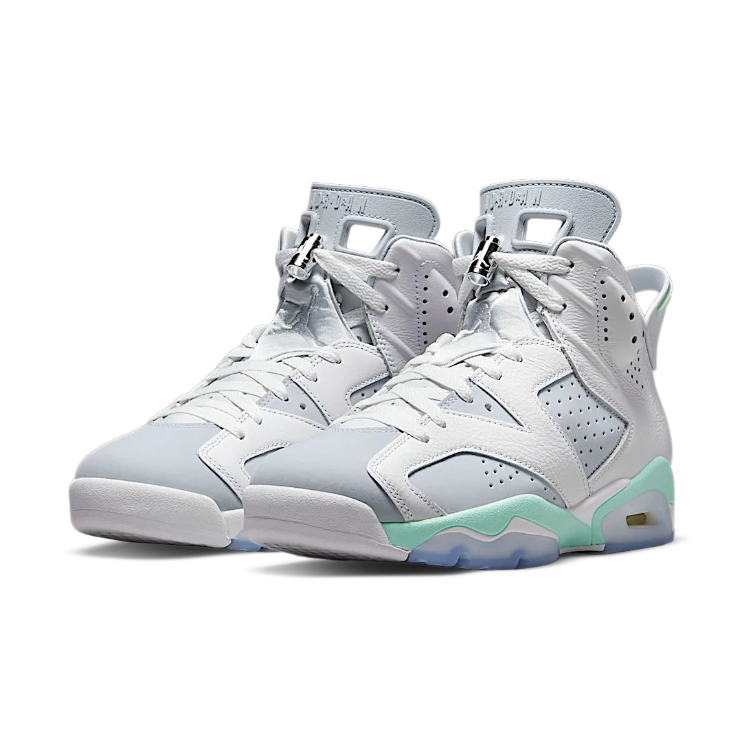 Overkicks - Air Jordan 6 Retro Mint Foam (DQ4914-103) - vista trasera