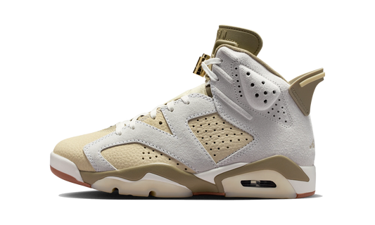 Overkicks - Air Jordan 6 Retro Neutral Olive (IR2009-133) - vista lateral