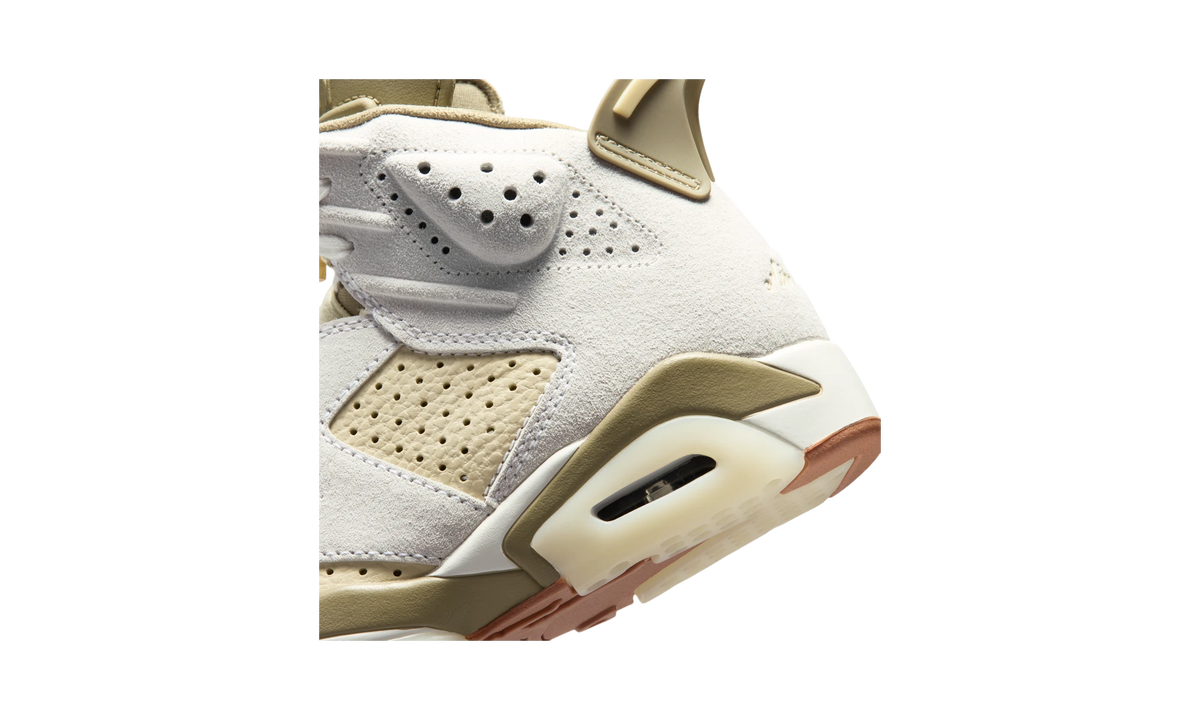 Overkicks - Air Jordan 6 Retro Neutral Olive (IR2009-133) - detalle