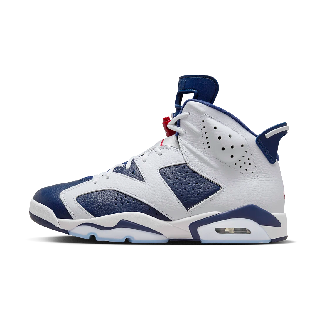 Overkicks - Air Jordan 6 Retro Olympic (2024) (CT8529-164 / 384665-164) - vista lateral