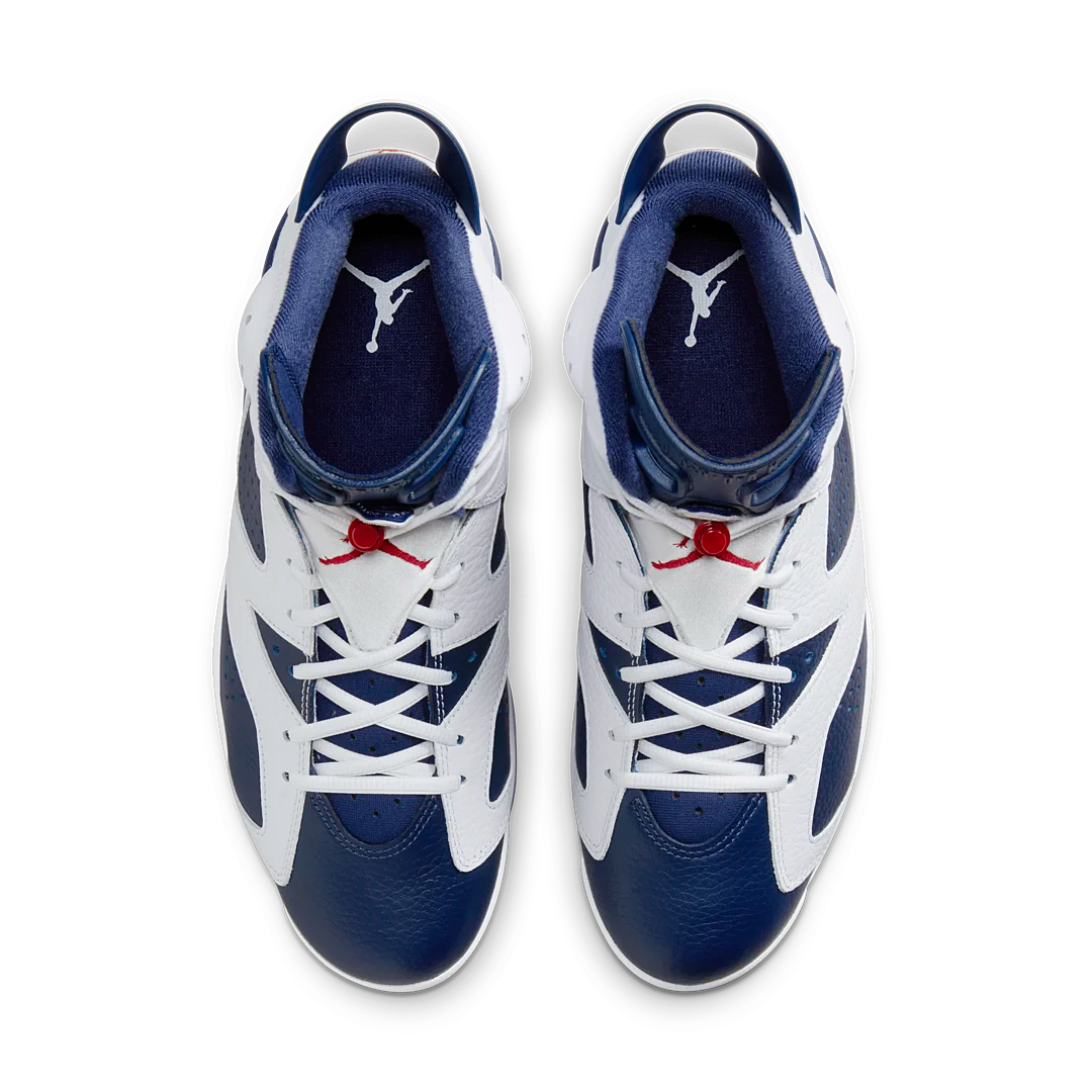 Overkicks - Air Jordan 6 Retro Olympic (2024) (CT8529-164 / 384665-164) - par completo