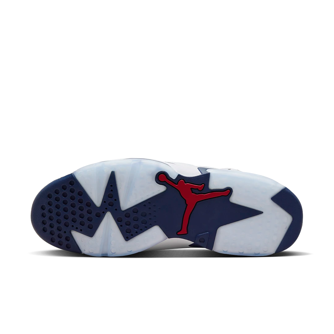 Overkicks - Air Jordan 6 Retro Olympic (2024) (CT8529-164 / 384665-164) - detalle suela
