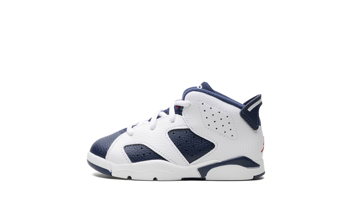 Overkicks - Air Jordan 6 Retro Olympic (2024) (TD) (DV3606-164) - vista lateral