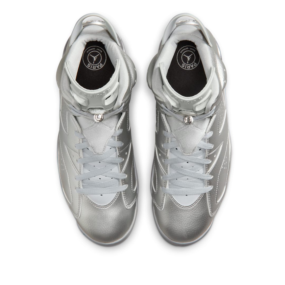 Overkicks - Air Jordan 6 Retro PSG Paris Saint-Germain Silver (IQ5135-001) - par completo