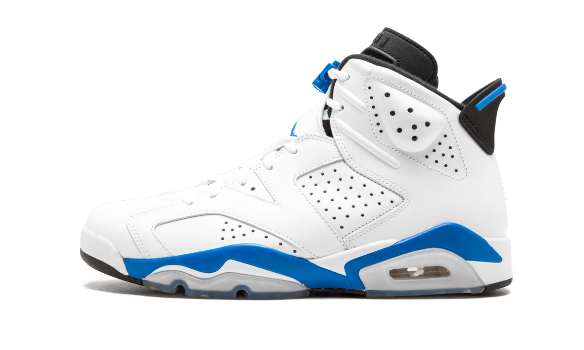 Overkicks - Air Jordan 6 Retro Sport Blue (2014) (384664-107) - vista lateral