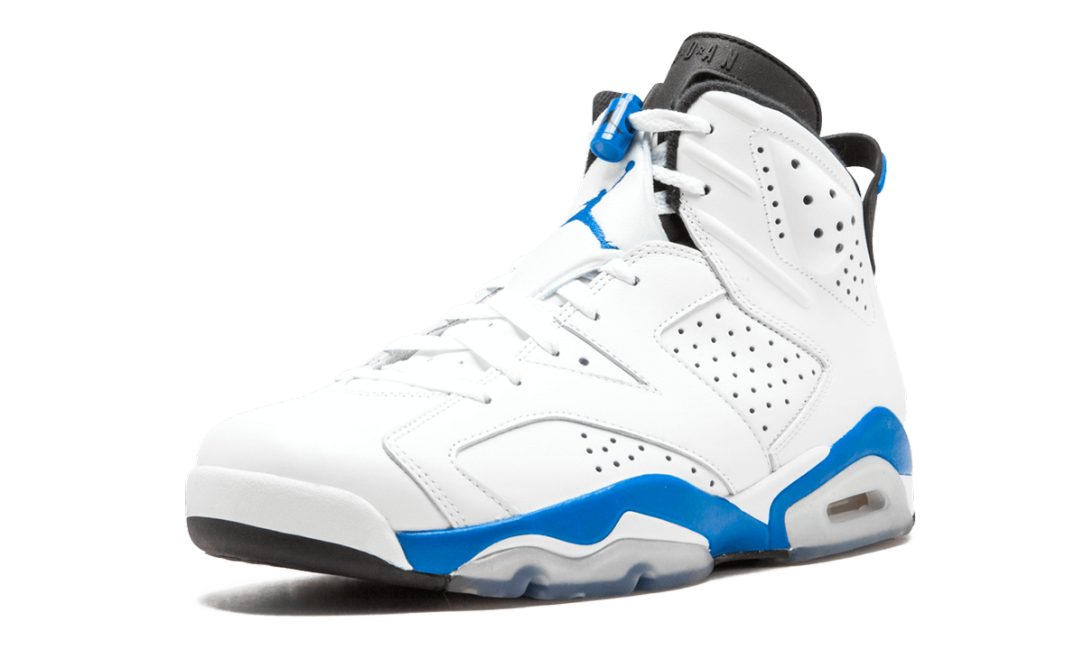 Overkicks - Air Jordan 6 Retro Sport Blue (2014) (384664-107) - detalle suela